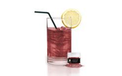 Edible Beverage Glitter - Maroon Red - Maroon Red Brew Glitter® - 4 g