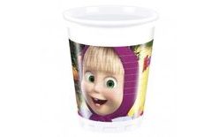 Masha and the Bear Cups - 200 ml - 8 pcs
