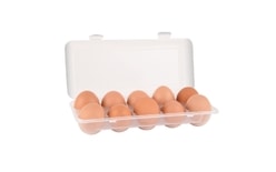 Műanyag tojás tartó 10 db-ra