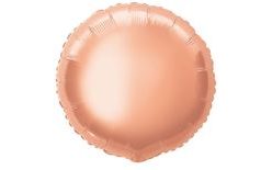 45 cm Foil Balloon Round - Rose Gold