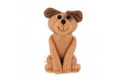 Príležitostná figúrka psík sediaci 30 g