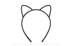 Čelenka čierna mačka - mačička