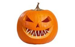 Dekorace zuby do dýně - pumpkin - Halloween - 12 ks
