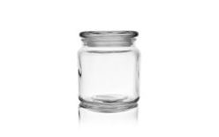 Dóza sklo s víkom 0,58 l kulatá