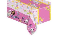 Gabby's Dollhouse Plastic Tablecloth - 120 x 180 cm