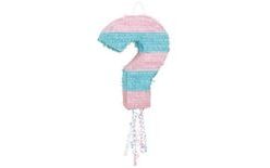 Piňata Gender reveal "Girl or Boy" - "Holka nebo kluk" - tahací