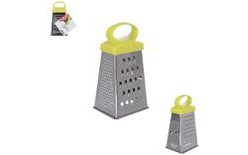Stainless Steel/Plastic 4-Sided Grater