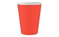 Red Cups 250 ml - 6 pcs