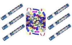 Colorful Party Confetti 40 cm 6 pcs