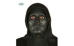 Čierna maska - Halloween, PVC
