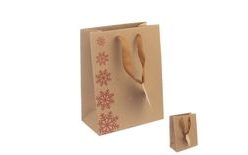 Gift Bag 18x23 cm SNOWFLAKES