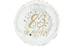 83rd Birthday Balloon Circle