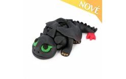 3D Dragon Figurine 60g – Black