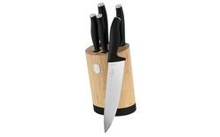 Sada nožů se stojanem BAMBOO 6 ks Matt Black Collection