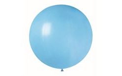 Balónik latex 80 cm - Pastelový baby modrý 1 KS