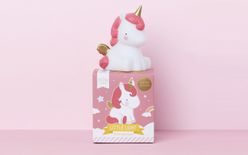 ALLC Cake Topper Little Light Unicorn Gold