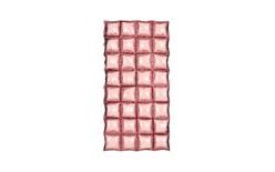 Fóliový balónkový závěs - fotopozadí - Rosegold - 72 x 143 cm