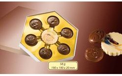 Promotional chocolate set 6x6g + 1x22g with your design/logo – from 100 pcs