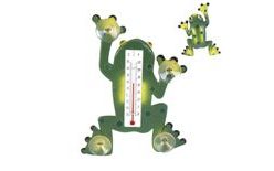 Kültéri hőmérő ablakhoz Frog