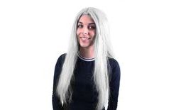 Silver Witch Wig / Halloween, Adult