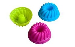 Silicone Mini Bundt Cake Molds - Set of 6