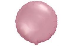 45 cm Round Foil Balloon PASTEL PINK