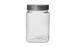 Dóza sklo/UH GRANIT hranatá 1,5 l