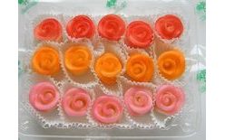 Mini tortové ruže – striekaný mix