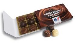 Reklamní bonboniéra 12ks - 130g s vaším motivem/logem - od 150 ks