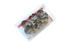 Set of stainless steel cutters - numbers 0 - 9