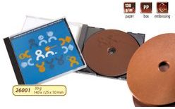 Promotional Chocolate CD 35g in a Plastic Case with Your Design/Logo – from 100 pcs
