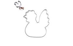 Stainless Steel Chicken Cookie Cutter