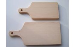 Cutting Board with Handle 26 x 11 x 1cm - dj dřevotvar