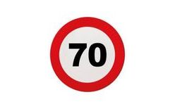 Tanieriky dopravná značka 70 - 23 cm - 8ks/bal.