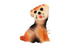 Jedlá figúrka 4 – Psík s mašľou (strakatý)