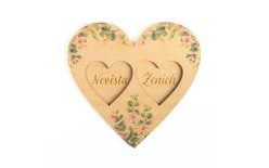 Wooden Ring Tray - Wedding