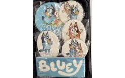 Cukrová dekorácia „Bluey“