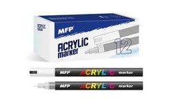 Acrylic Marker 4mm - White 6410824