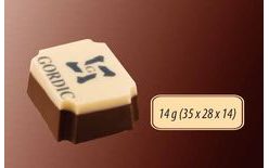 Promotional chocolate 14g with your design/logo – from 250 pcs