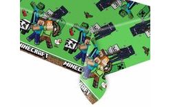 Pixel Plastic Tablecloth - Minecraft - 120x180 cm