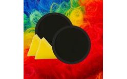 Black Make-up with Sponge 18 g - Halloween