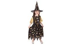 Arany színű boszorkány jelmez M-es méretben - Halloween