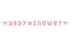 Girlanda umbrellaphants "Baby shower" - Holka / Girl