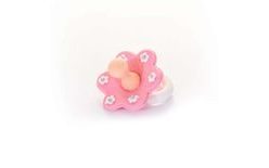 Ružový cumlík – cukrová dekorácia