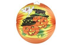 Lampión Halloween - veselé tekvice, 25 cm