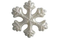 Christmas Snowflake 2 (White)