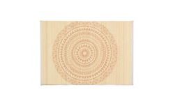 Placemat bamboo/polyester 44,5x 30cm