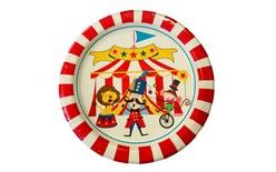 Circus Plates - Carnival - 17.5cm / 8 pcs