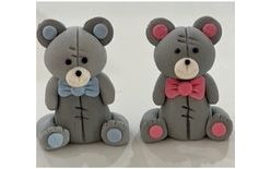 Medve – cukordísz tortára