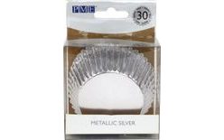 PME Baking Cups Metallic Silver pk/30